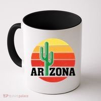 Arizona Cactus Sunset Coffee Mug thumb 0