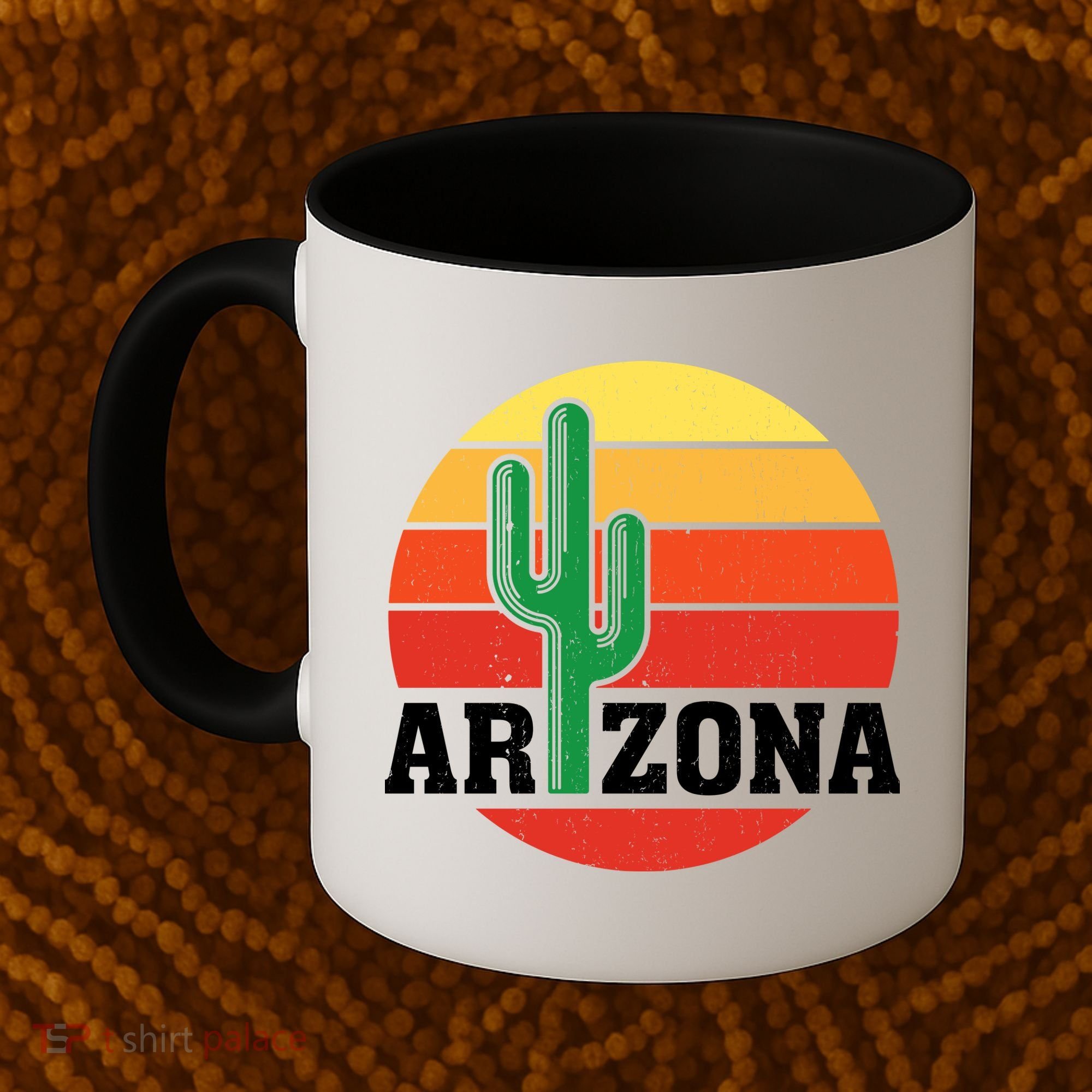 Arizona Cactus Sunset Coffee Mug