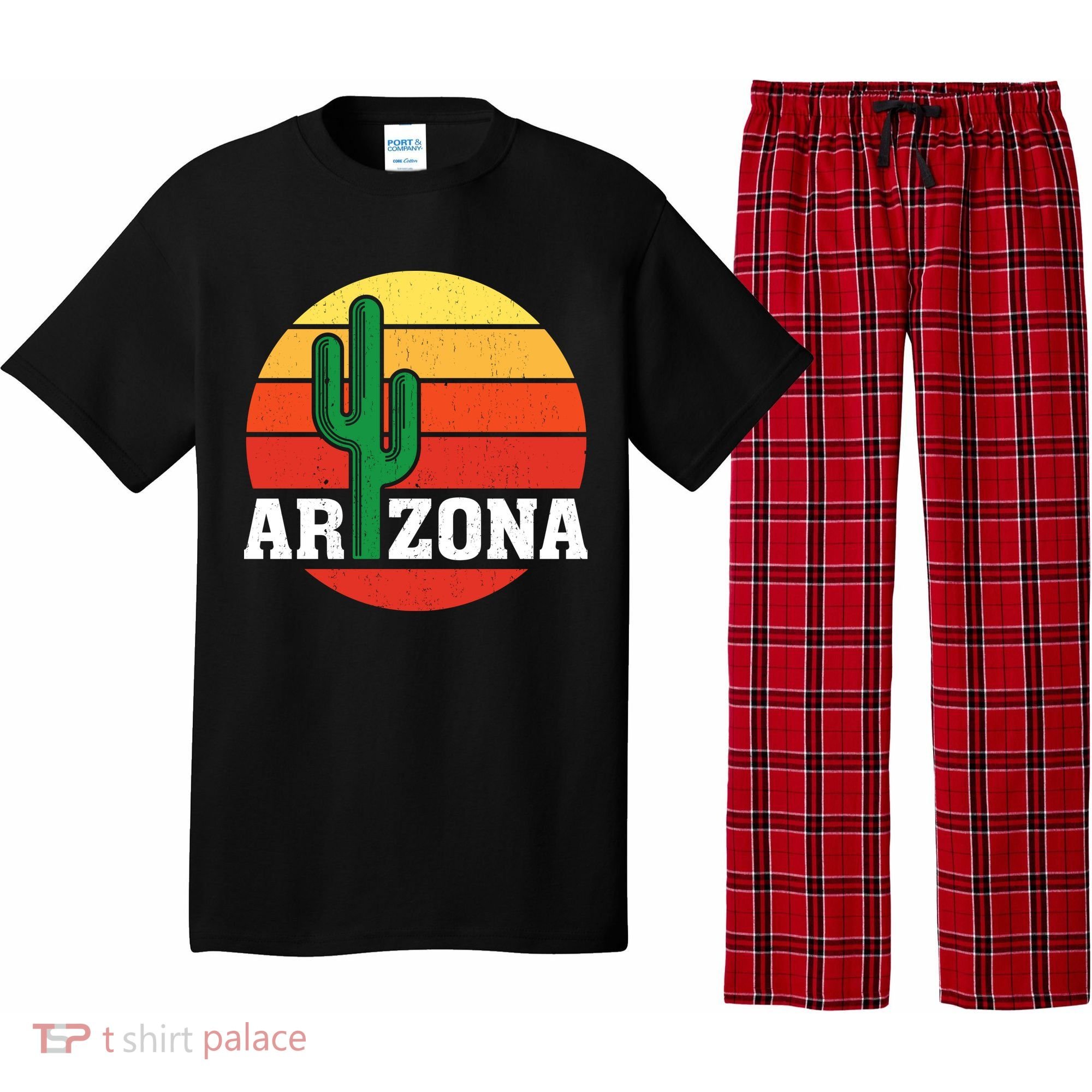 Arizona Cactus Sunset Pajama Set