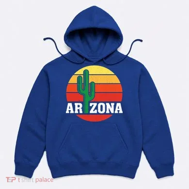 Arizona Cactus Sunset Hoodie