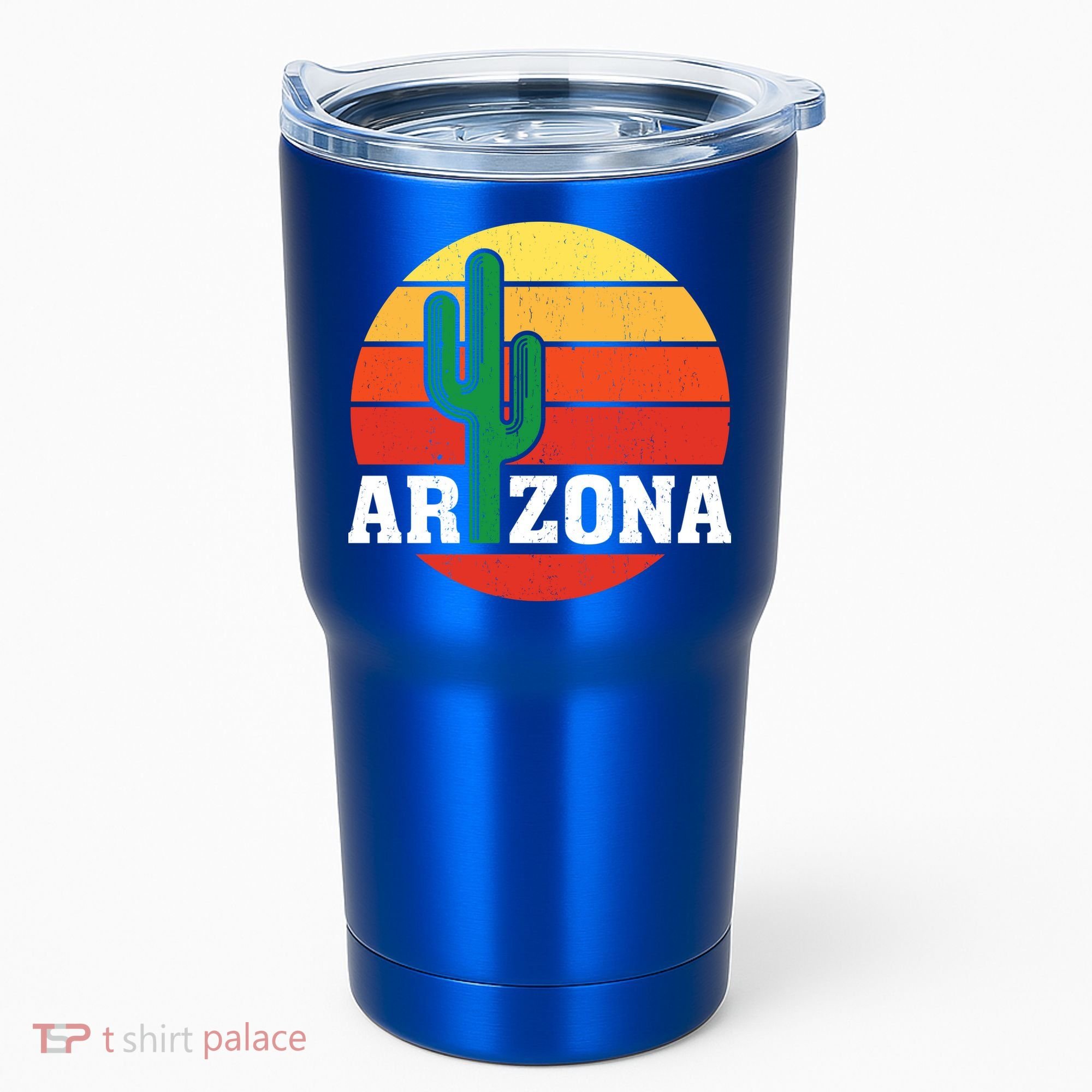 Arizona Cactus Sunset Tumbler