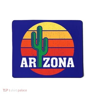 Arizona Cactus Sunset Mousepad