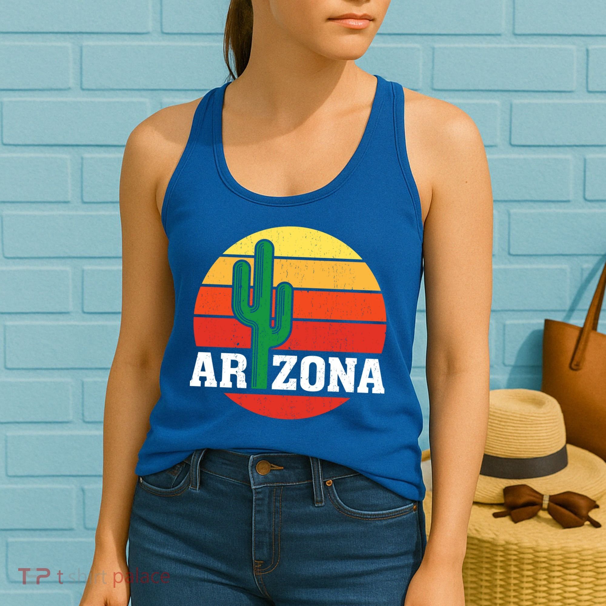 Arizona Cactus Sunset Women's Tank Top