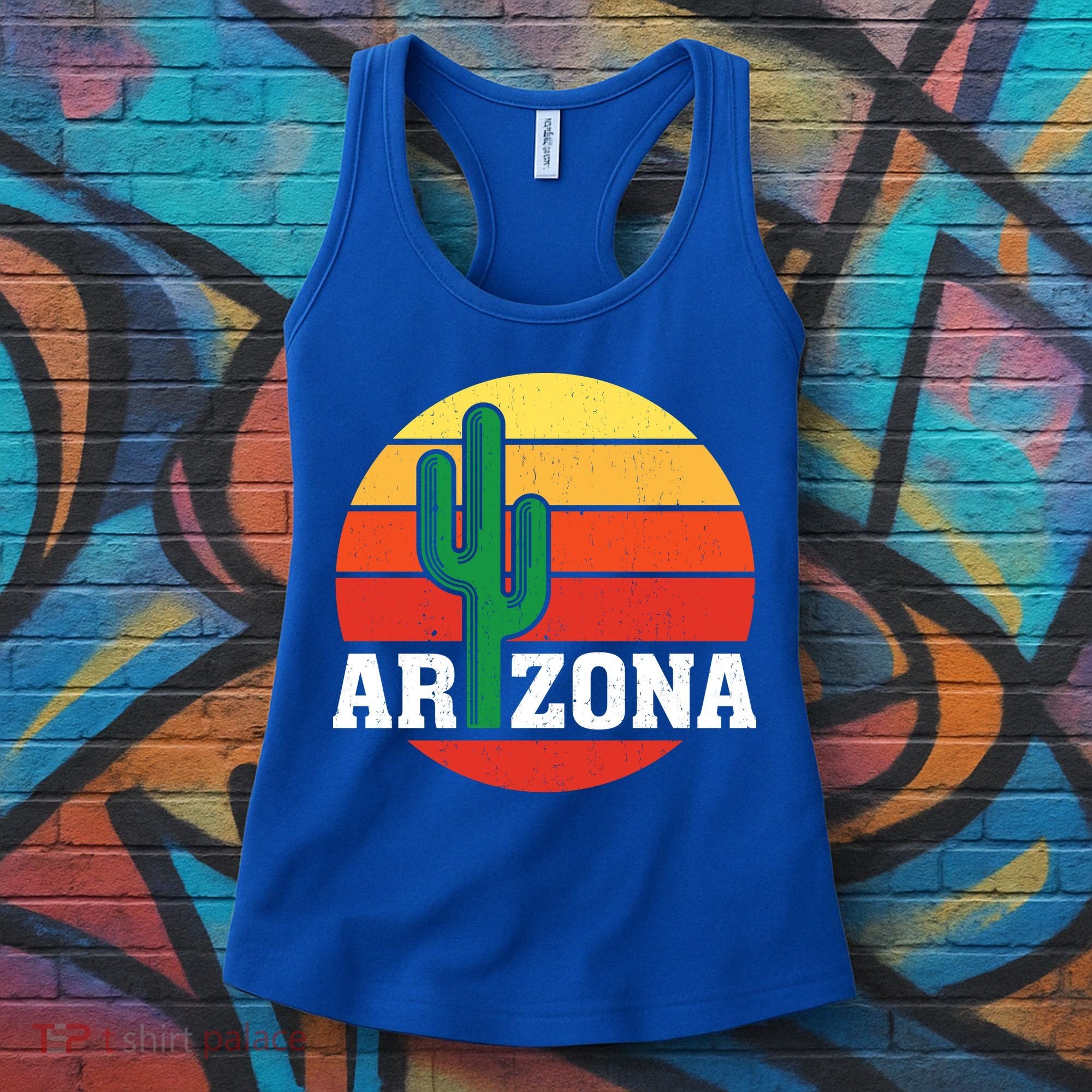 Arizona Cactus Sunset Women's Tank Top