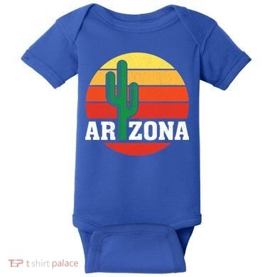 Arizona Cactus Sunset Baby Bodysuit