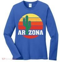 Arizona Cactus Sunset Women's Long Sleeve Shirt thumb 0