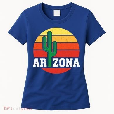 Arizona Cactus Sunset Women's T-Shirt