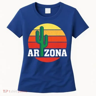 Arizona Cactus Sunset Women's T-Shirt