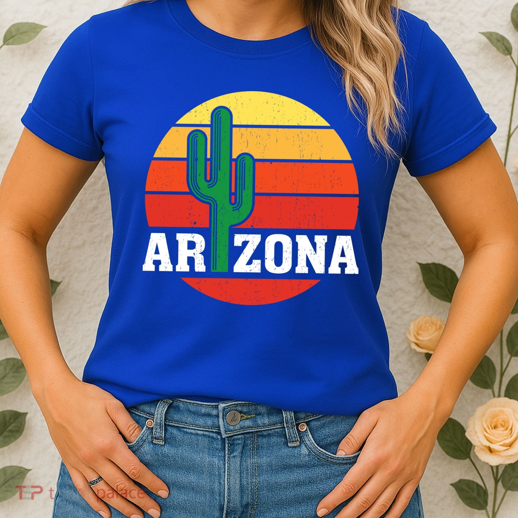 Arizona Cactus Sunset Women's T-Shirt