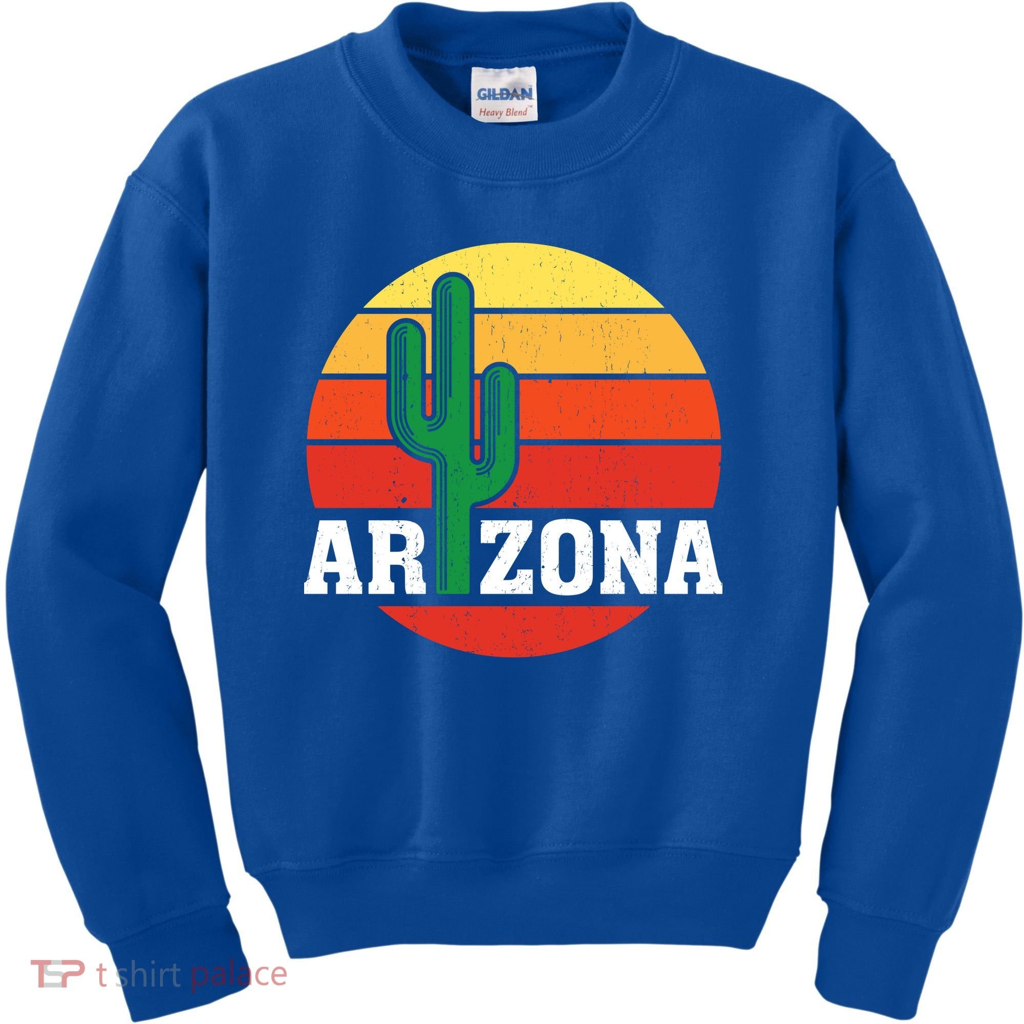 Arizona Cactus Sunset Kids Sweatshirt
