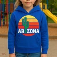 Arizona Cactus Sunset Kids Hoodie thumb 3