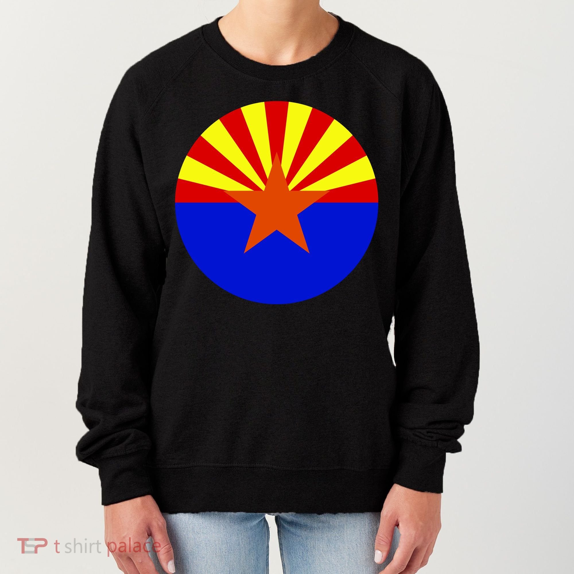 Arizona Circle Flag Women's Sweatshirt