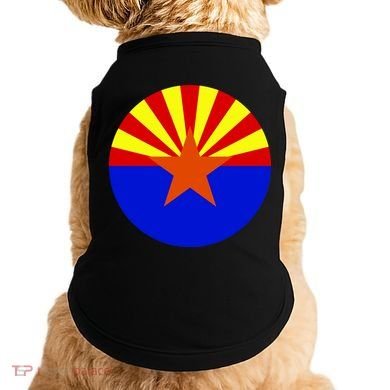 Arizona Circle Flag Doggie Tank