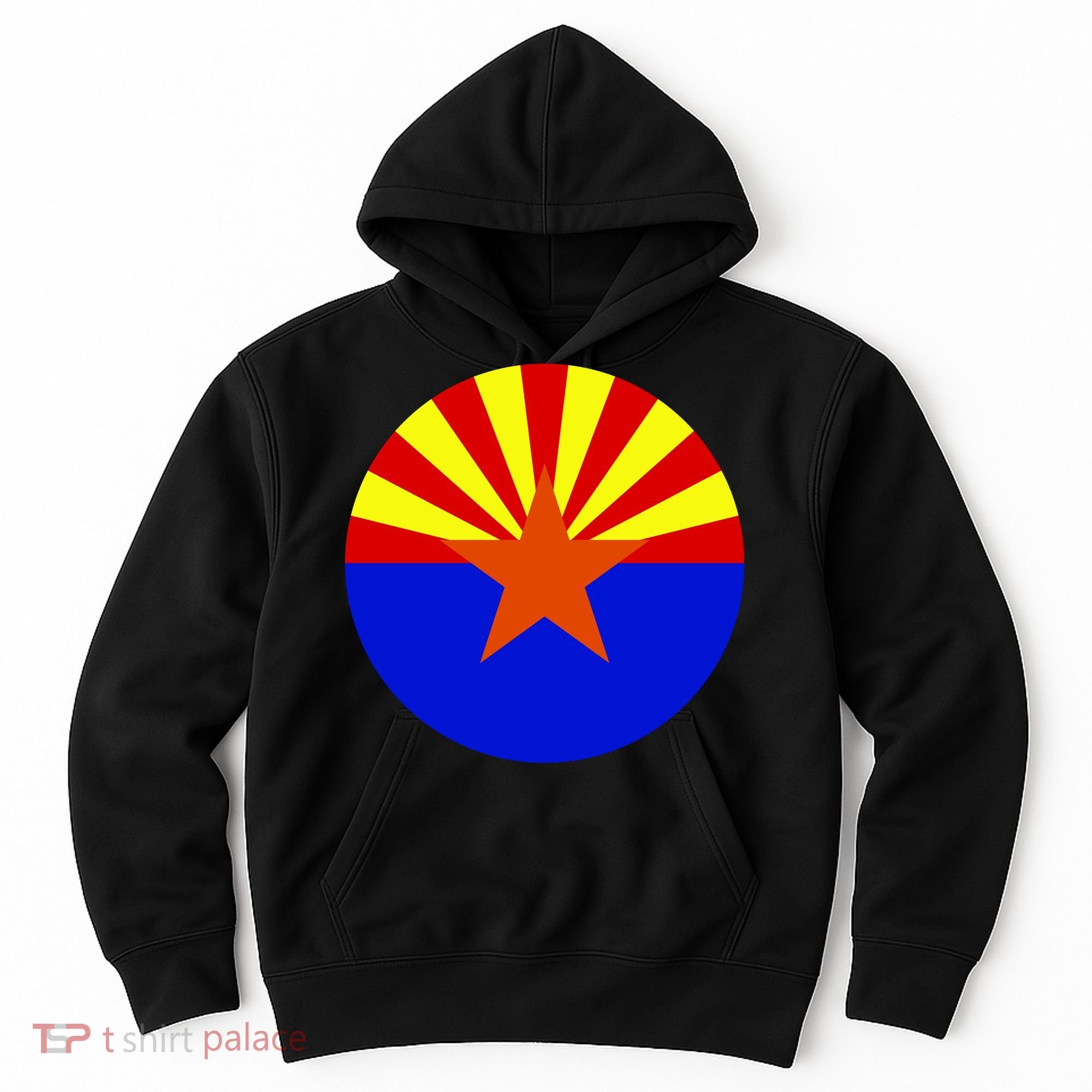 Arizona Circle Flag Hoodie