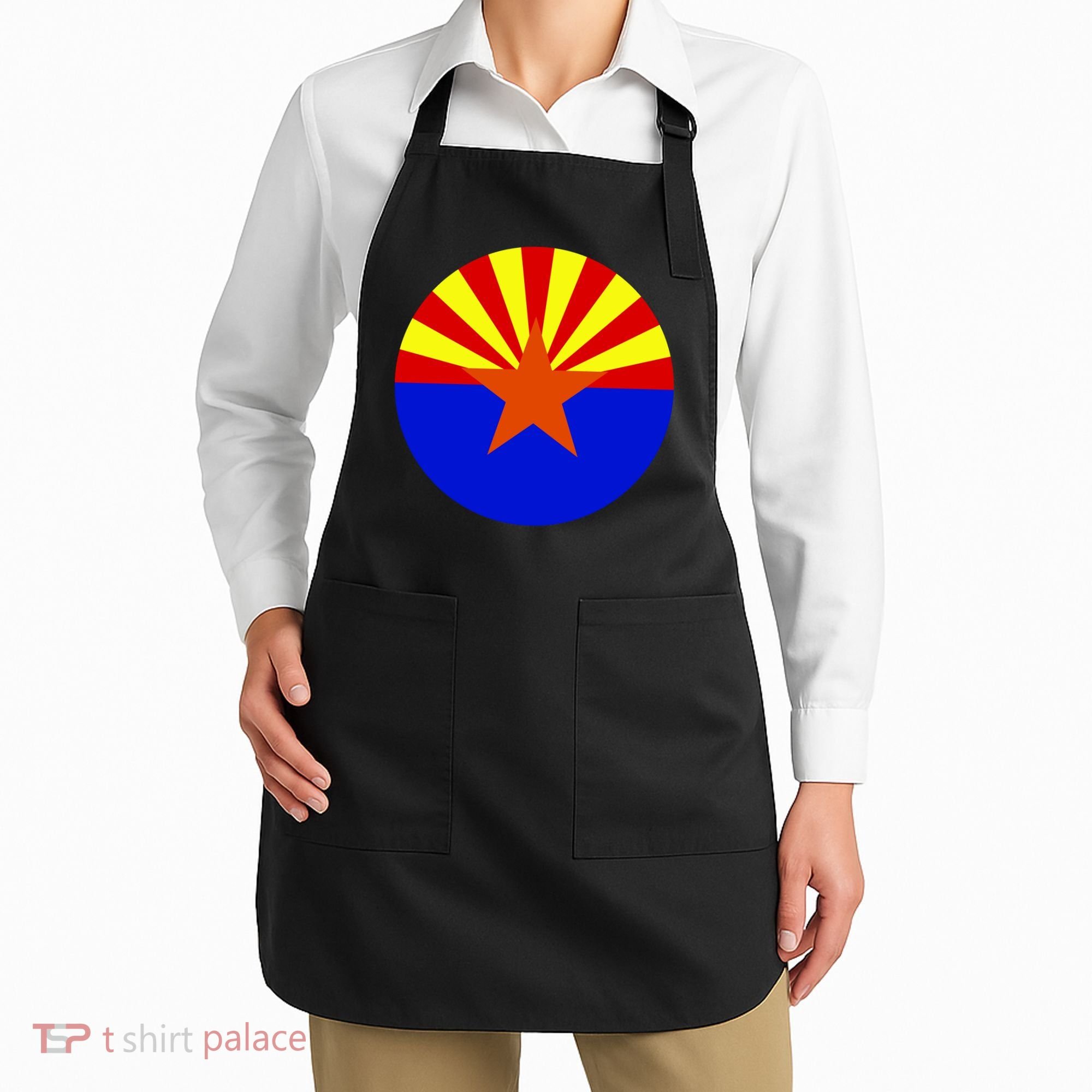 Arizona Circle Flag Apron