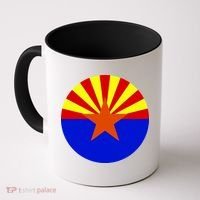 Arizona Circle Flag Coffee Mug thumb 0