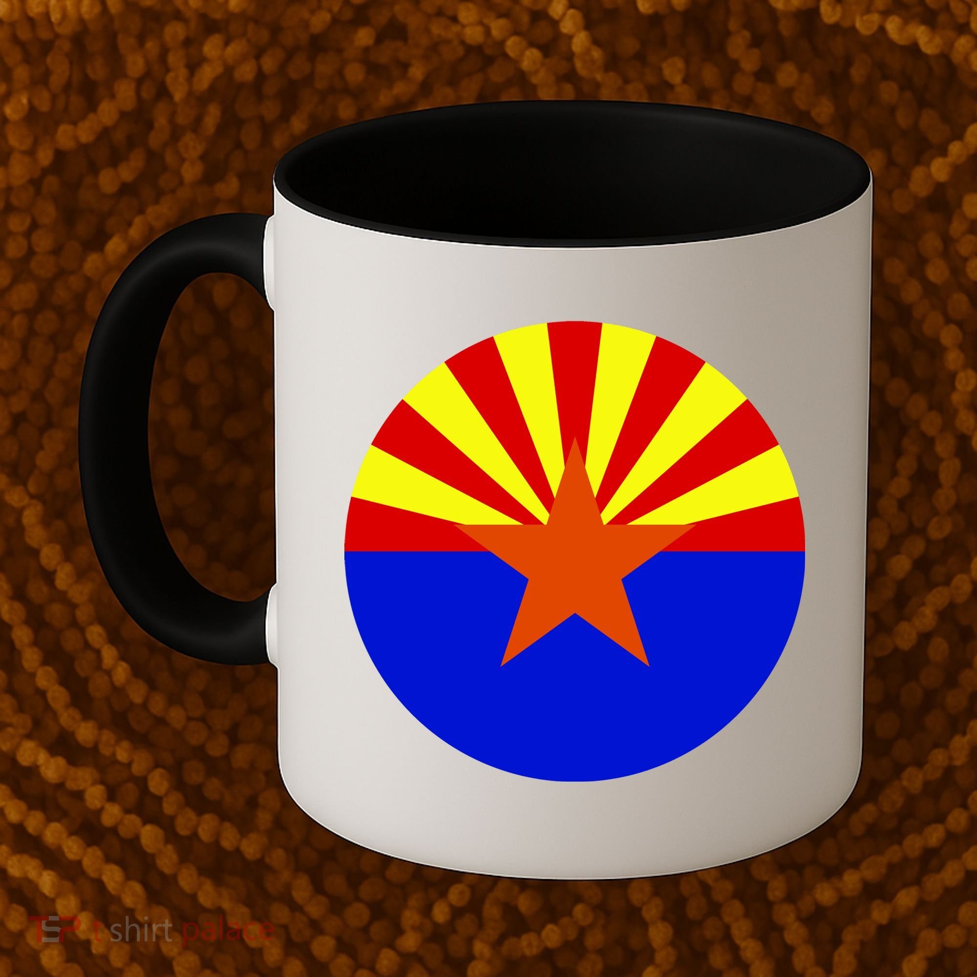 Arizona Circle Flag Coffee Mug