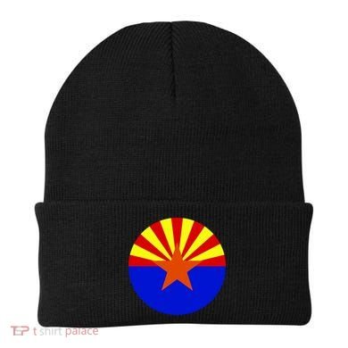 Arizona Circle Flag Beanie