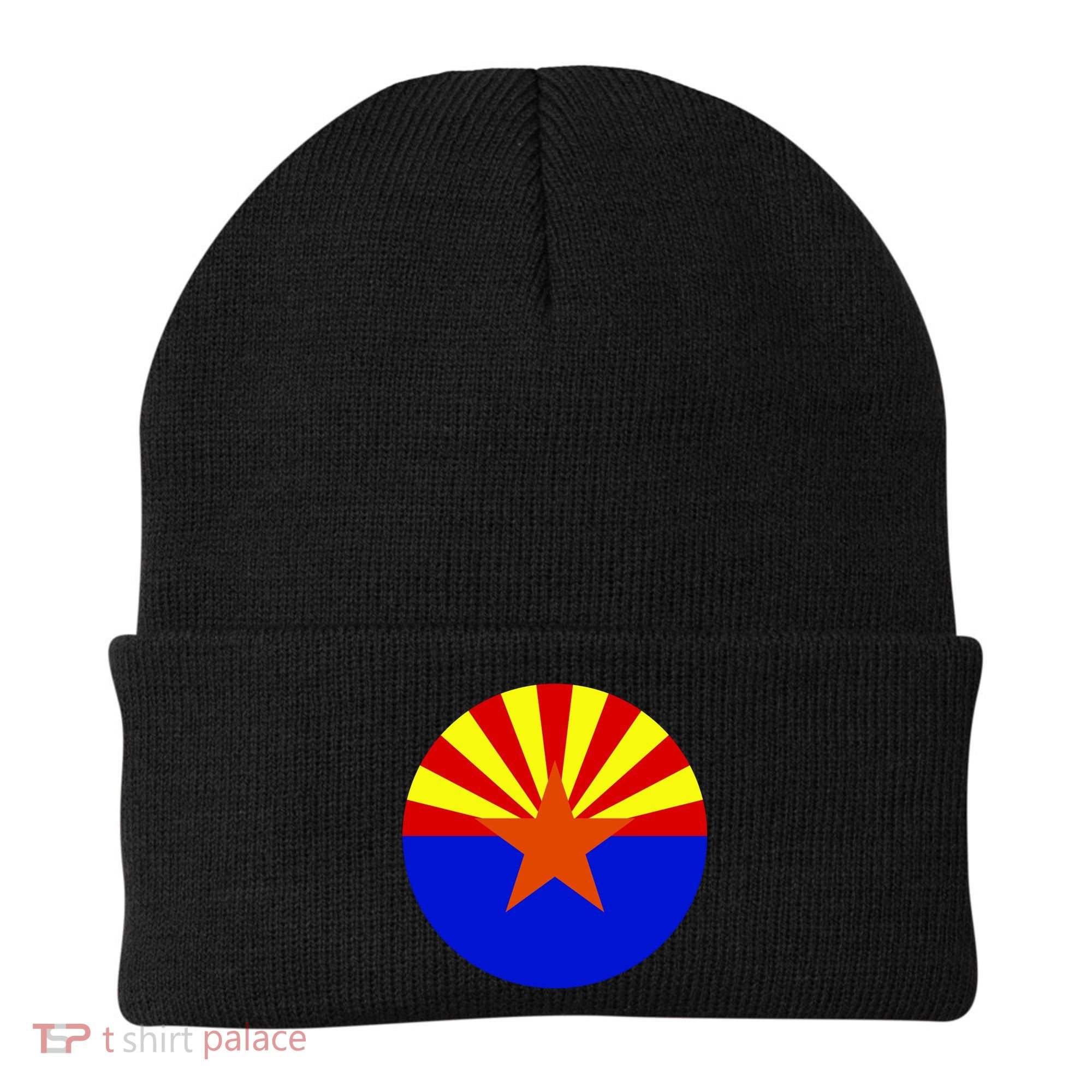 Arizona Circle Flag Beanie