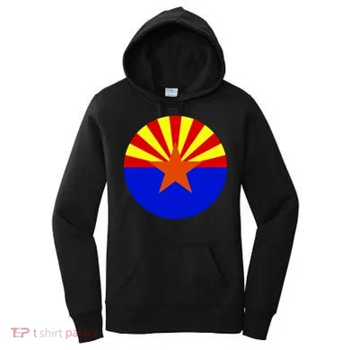 Arizona Circle Flag Women's Hoodie
