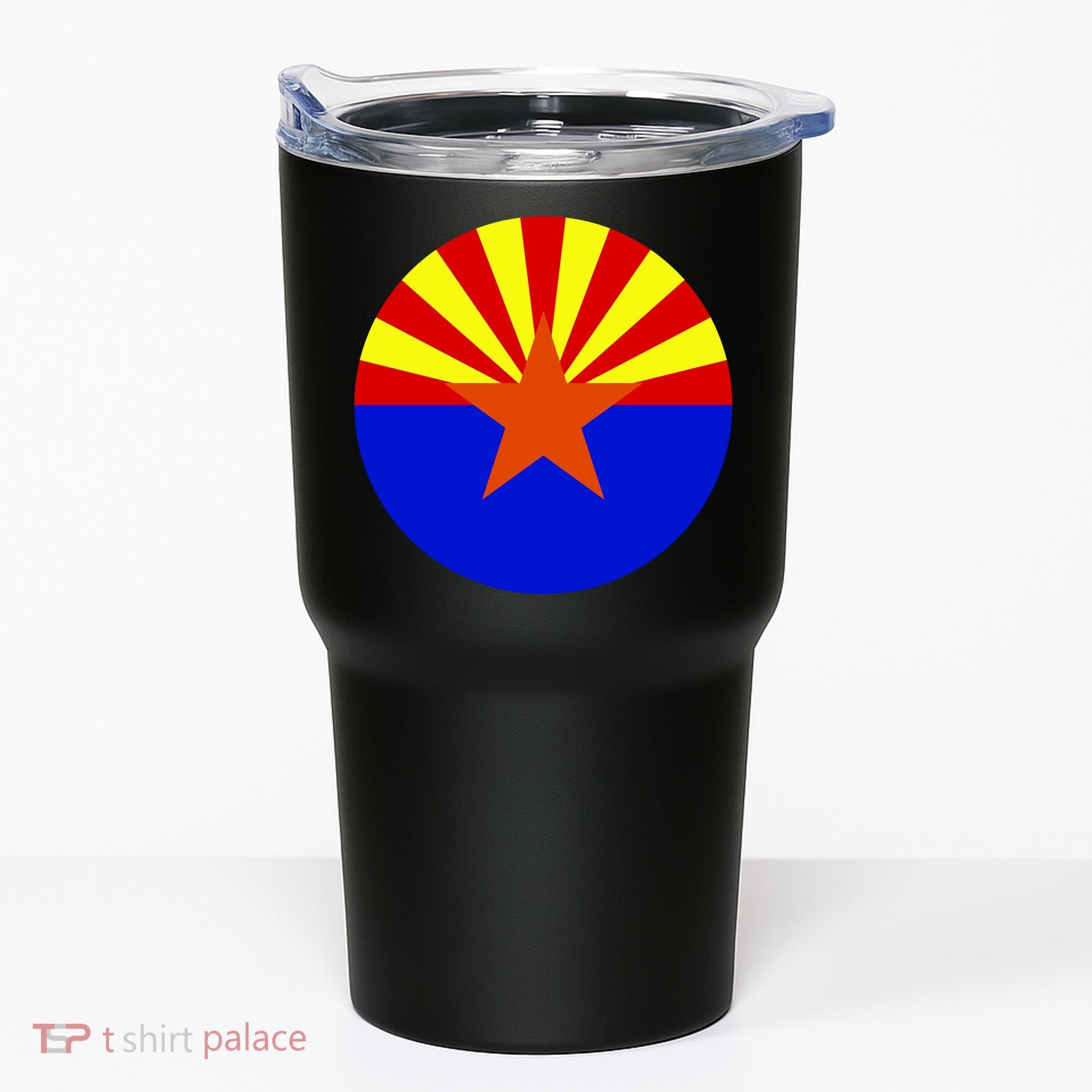 Arizona Circle Flag Tumbler