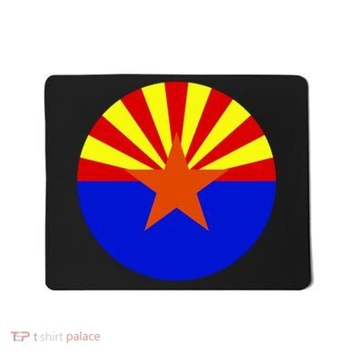 Arizona Circle Flag Mousepad