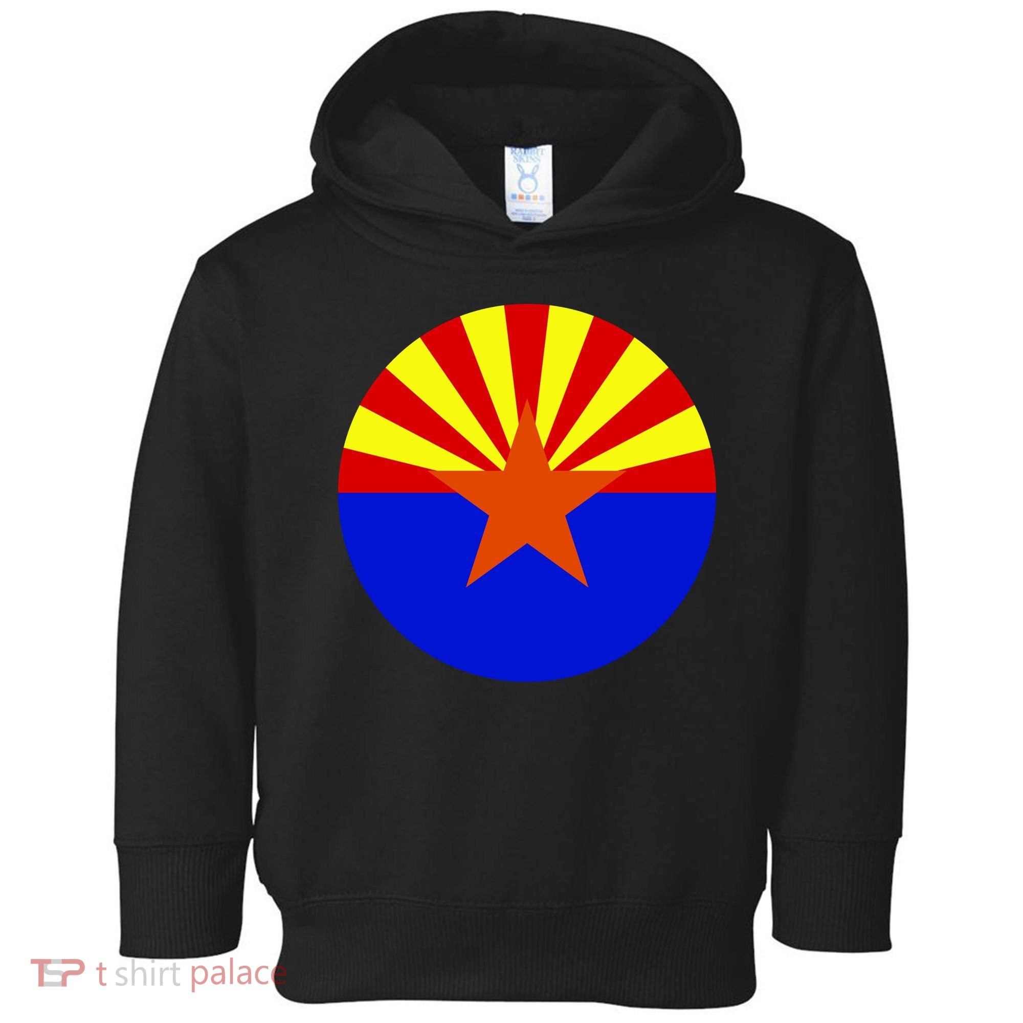 Arizona Circle Flag Toddler Hoodie
