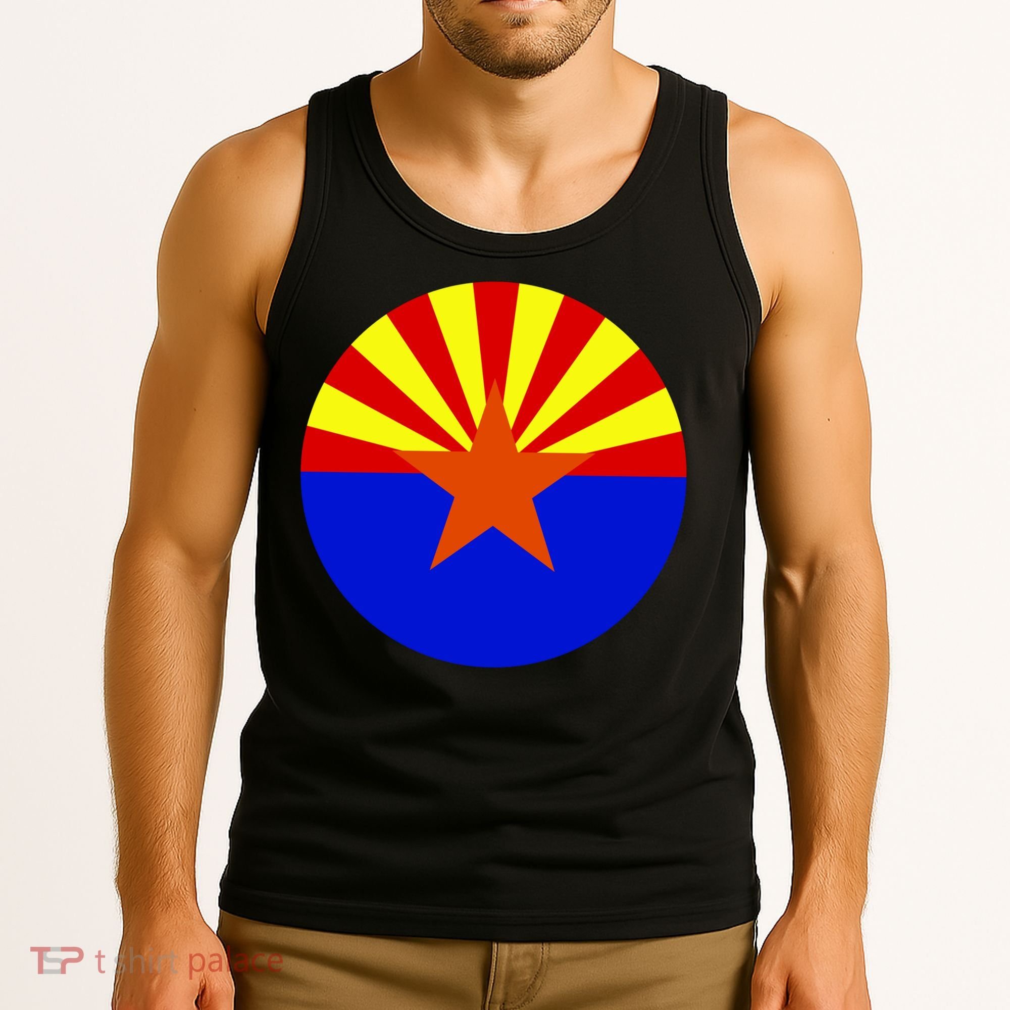 Arizona Circle Flag Tank Top