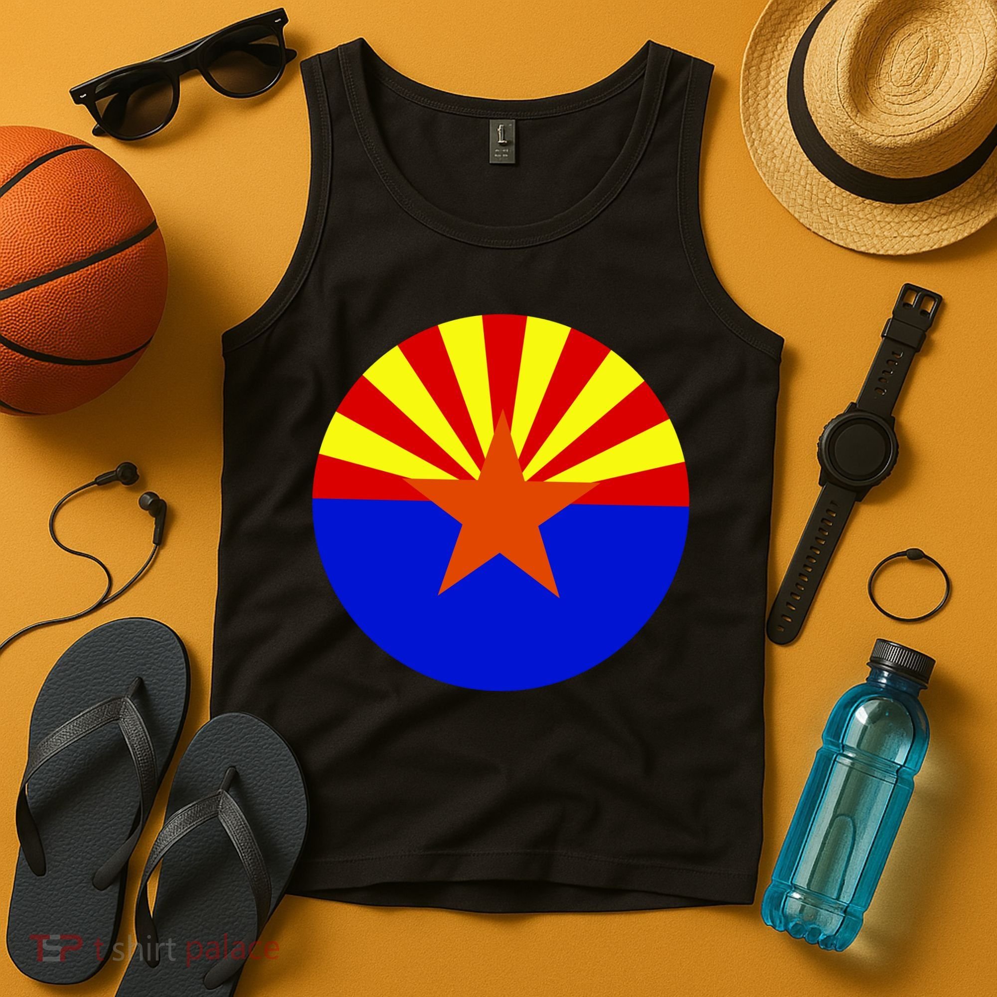 Arizona Circle Flag Tank Top