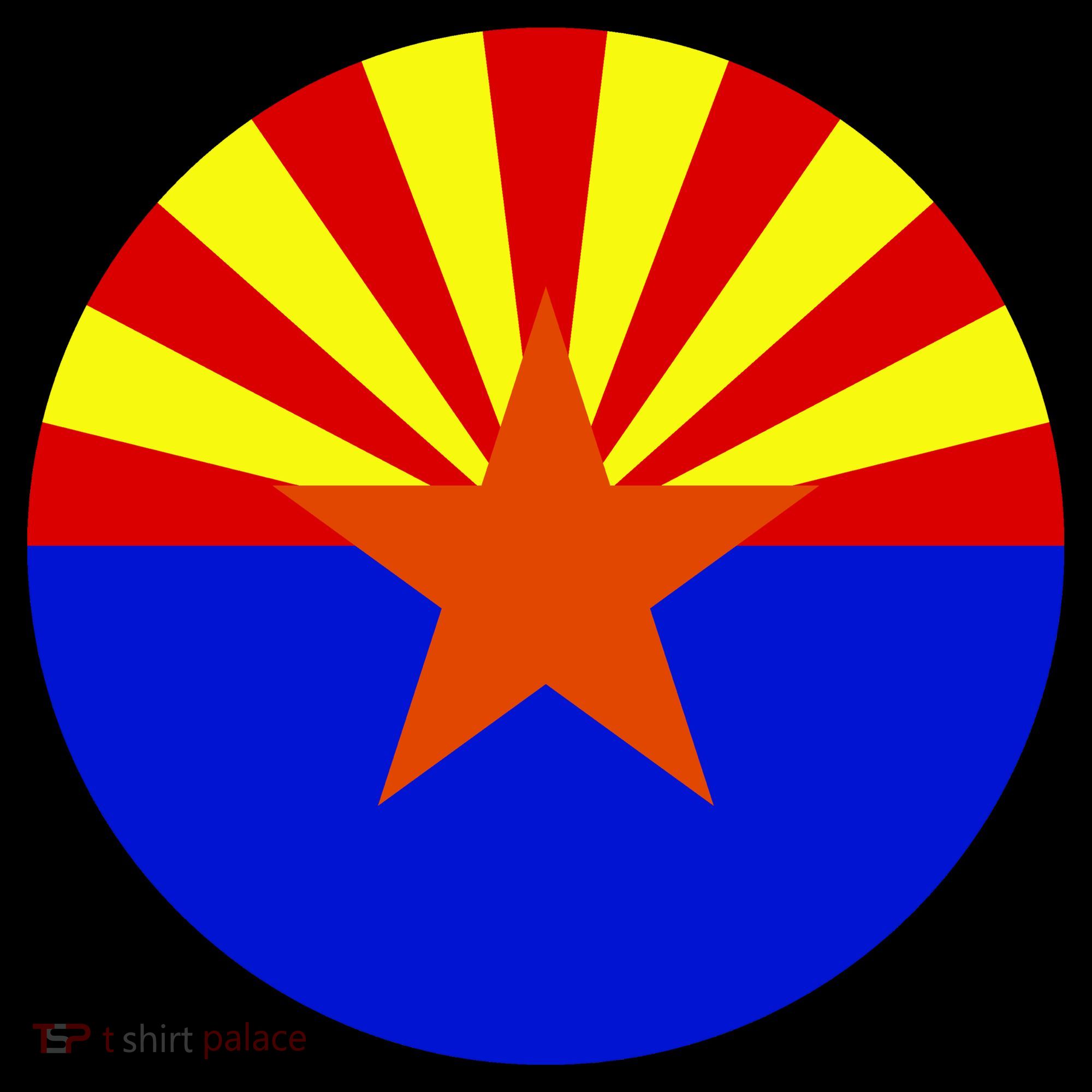 Arizona Circle Flag Visor