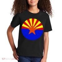 Arizona Circle Flag Kids T-Shirt thumb 2