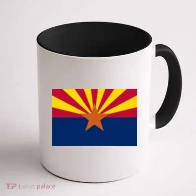 Arizona Flag Coffee Mug back