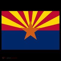 Arizona Flag Women's Hoodie thumb 2