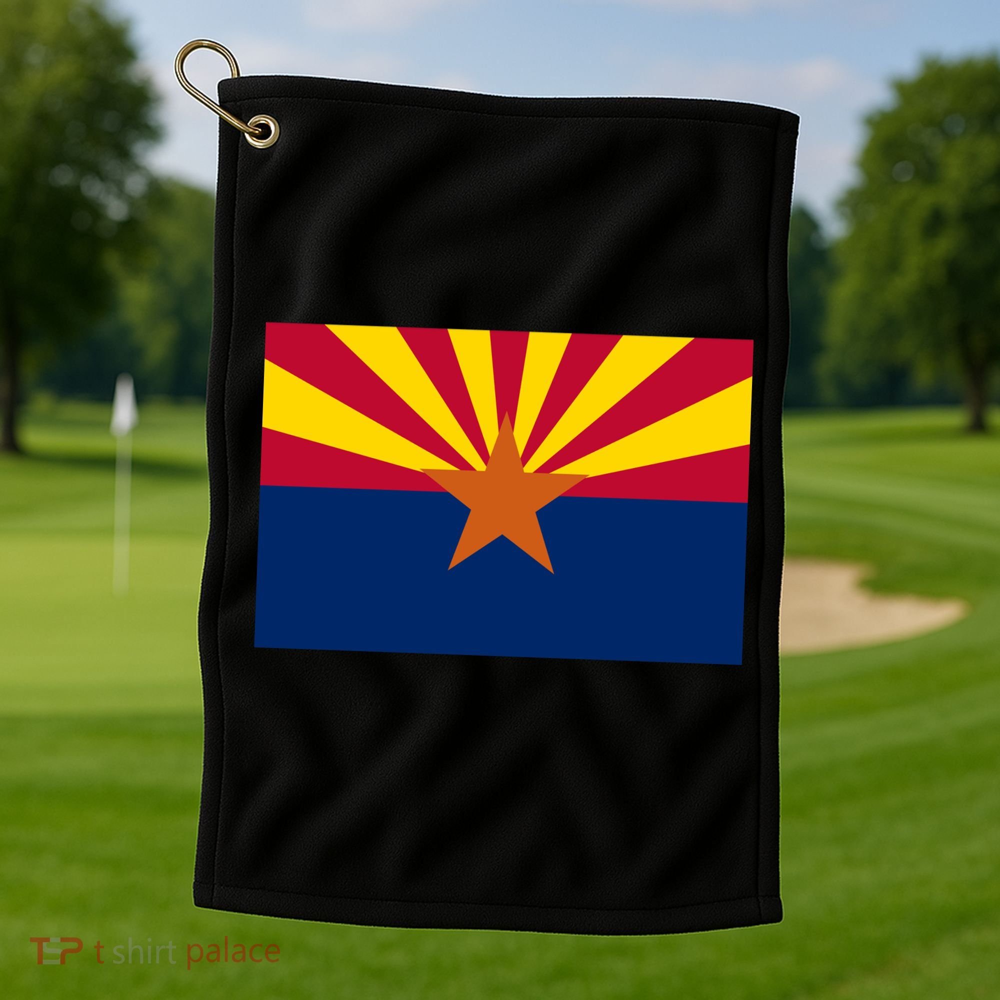 Arizona Flag Golf Towel