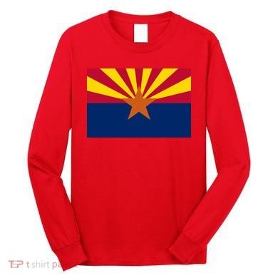 Arizona Flag Long Sleeve Shirt