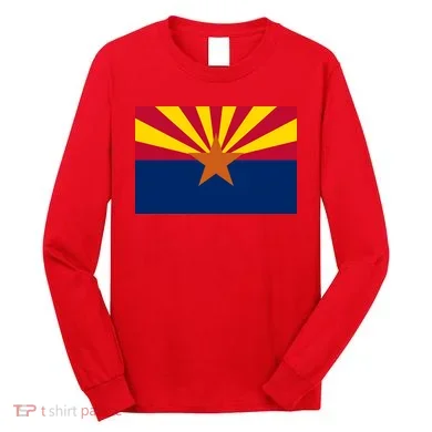 Arizona Flag Long Sleeve Shirt