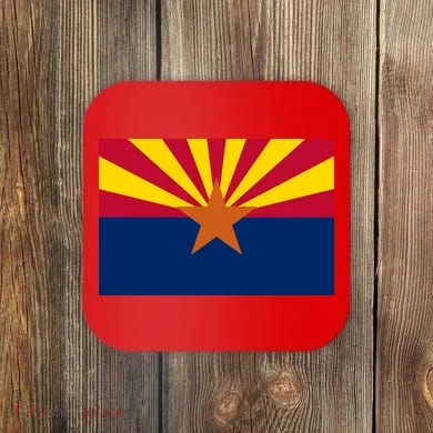 Arizona Flag Coaster