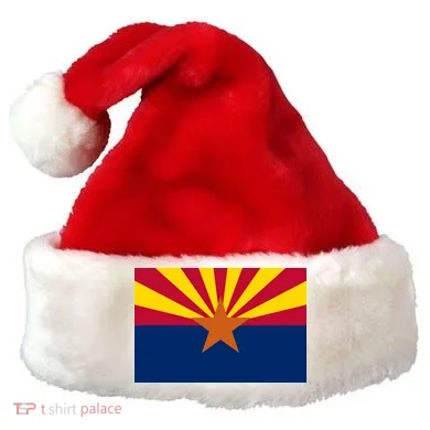 Arizona Flag Santa Hat