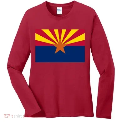 Arizona Flag Women's Long Sleeve Shirt