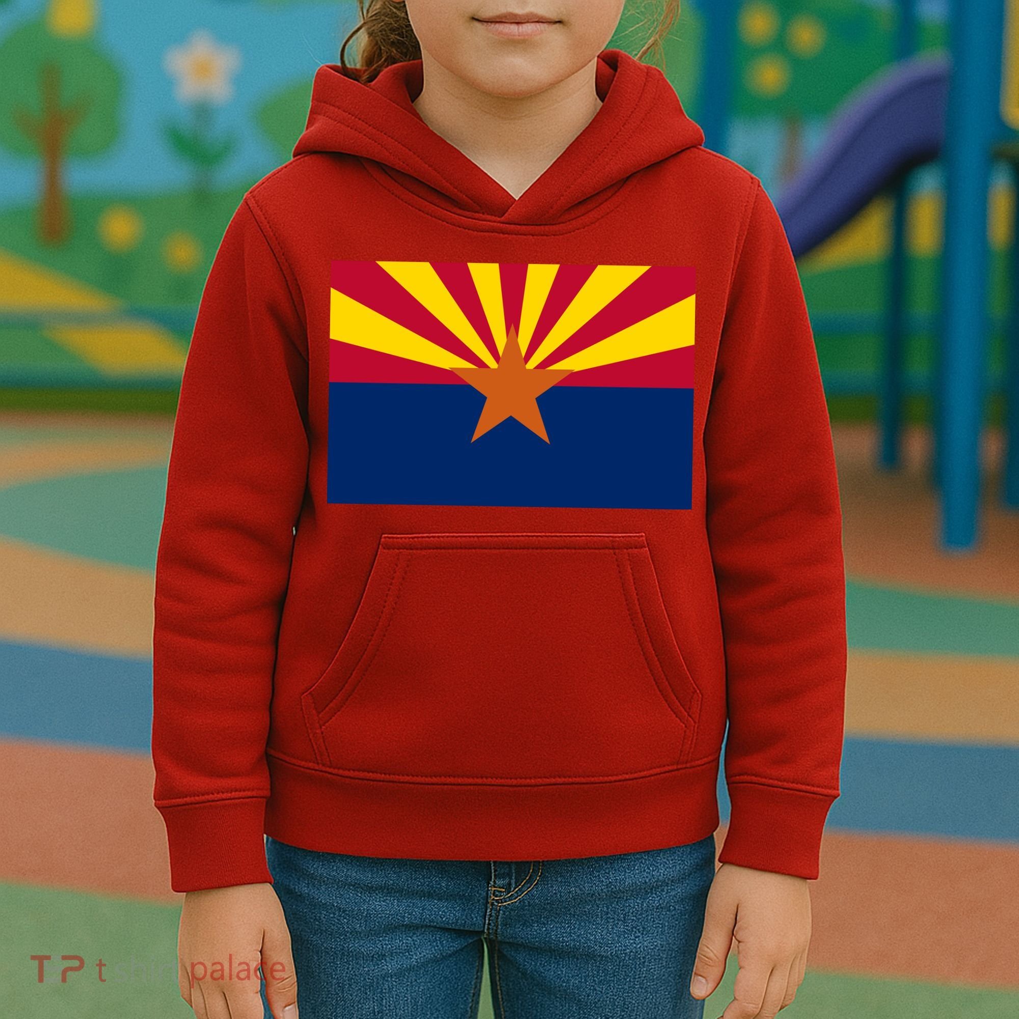 Arizona Flag Kids Hoodie