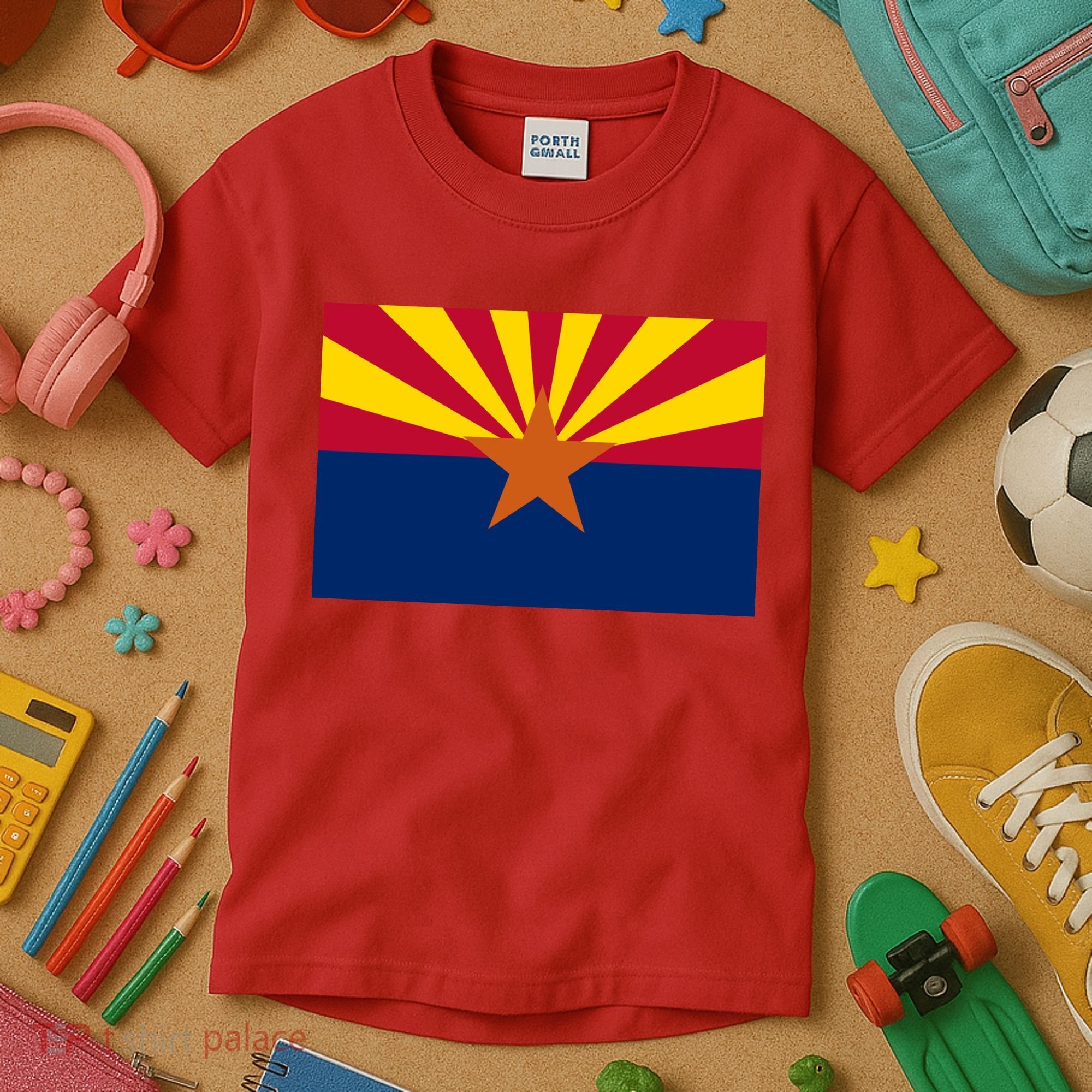 Arizona Flag Kids T-Shirt