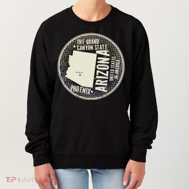 Arizona Grand Canyon State Retro Circle Women's Sweatshirt