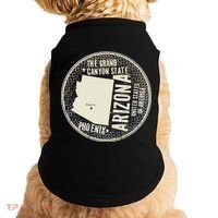 Arizona Grand Canyon State Retro Circle Doggie Tank thumb 0