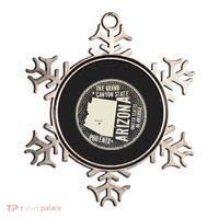 Arizona Grand Canyon State Retro Circle Ornament thumb 0