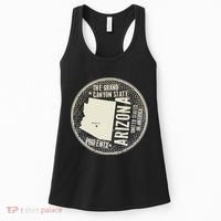 Arizona Grand Canyon State Retro Circle Women's Tank Top thumb 0