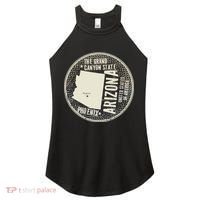 Arizona Grand Canyon State Retro Circle Women's Perfect Tri Rocker Tank thumb 0