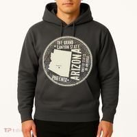 Arizona Grand Canyon State Retro Circle Hoodie thumb 2