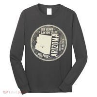 Arizona Grand Canyon State Retro Circle Long Sleeve Shirt thumb 0