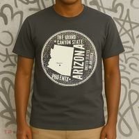 Arizona Grand Canyon State Retro Circle T-Shirt thumb 3