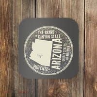 Arizona Grand Canyon State Retro Circle Coaster thumb 0